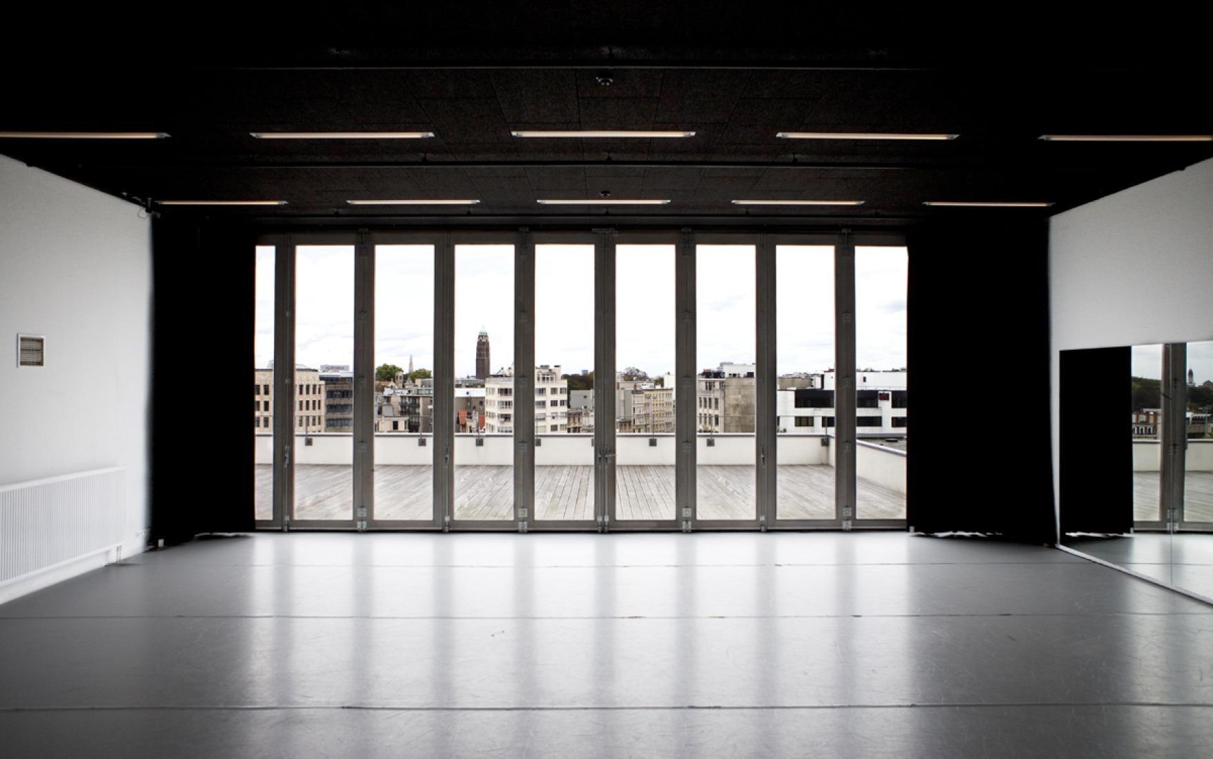 Interior view of deSingel International Arts Campus by Stéphane Beel Architects. Photography © Laura Beel. Courtesy of SBA.