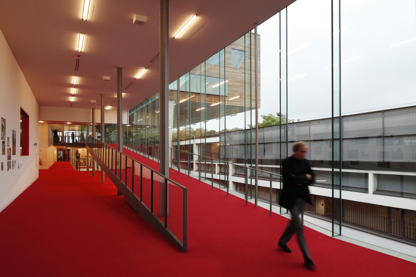 Interior view of deSingel International Arts Campus by Stéphane Beel Architects. Photography © Stijn Bollaert. Courtesy of deSingel.