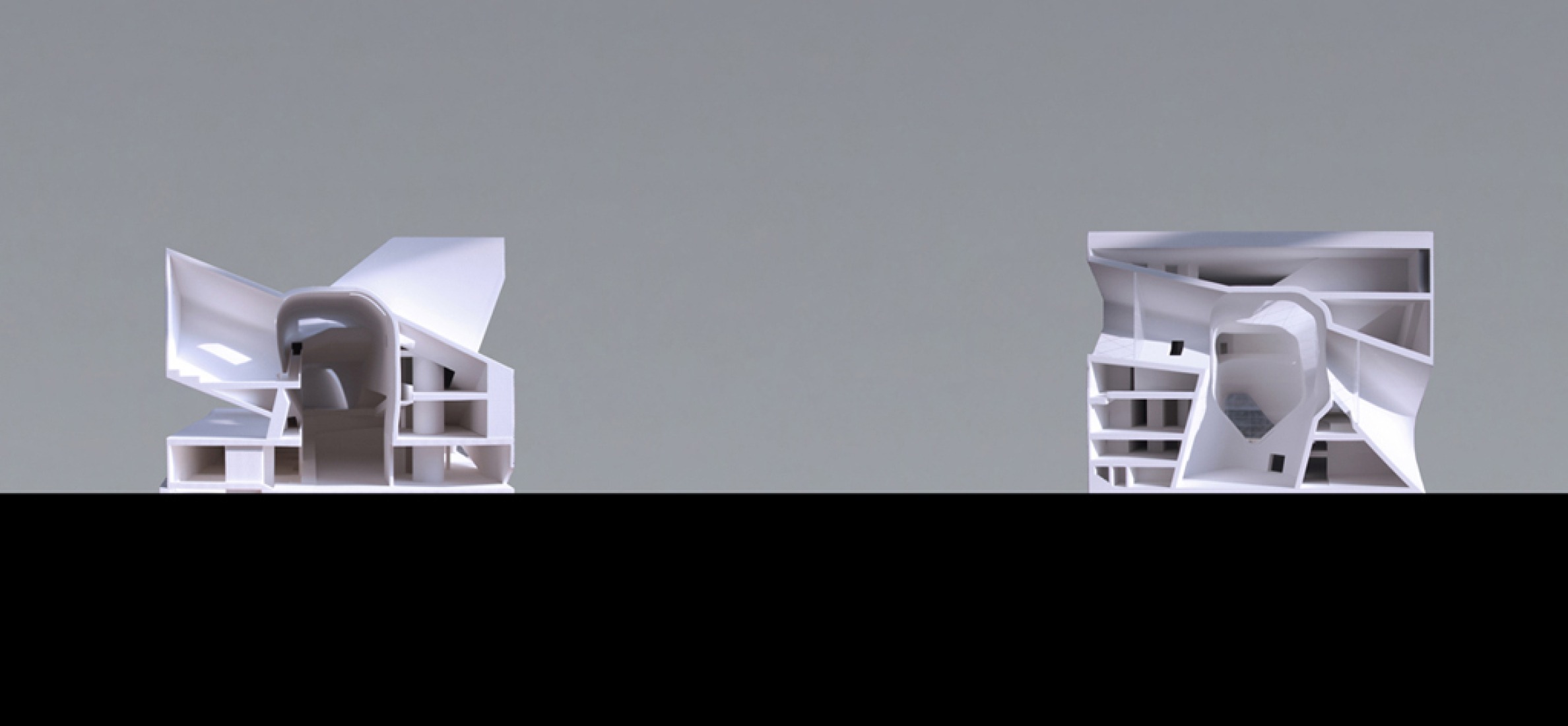 Maqueta. Tianjin Ecociudad Ecología y planificación de Museos diseñados por Steven Holl Architects.