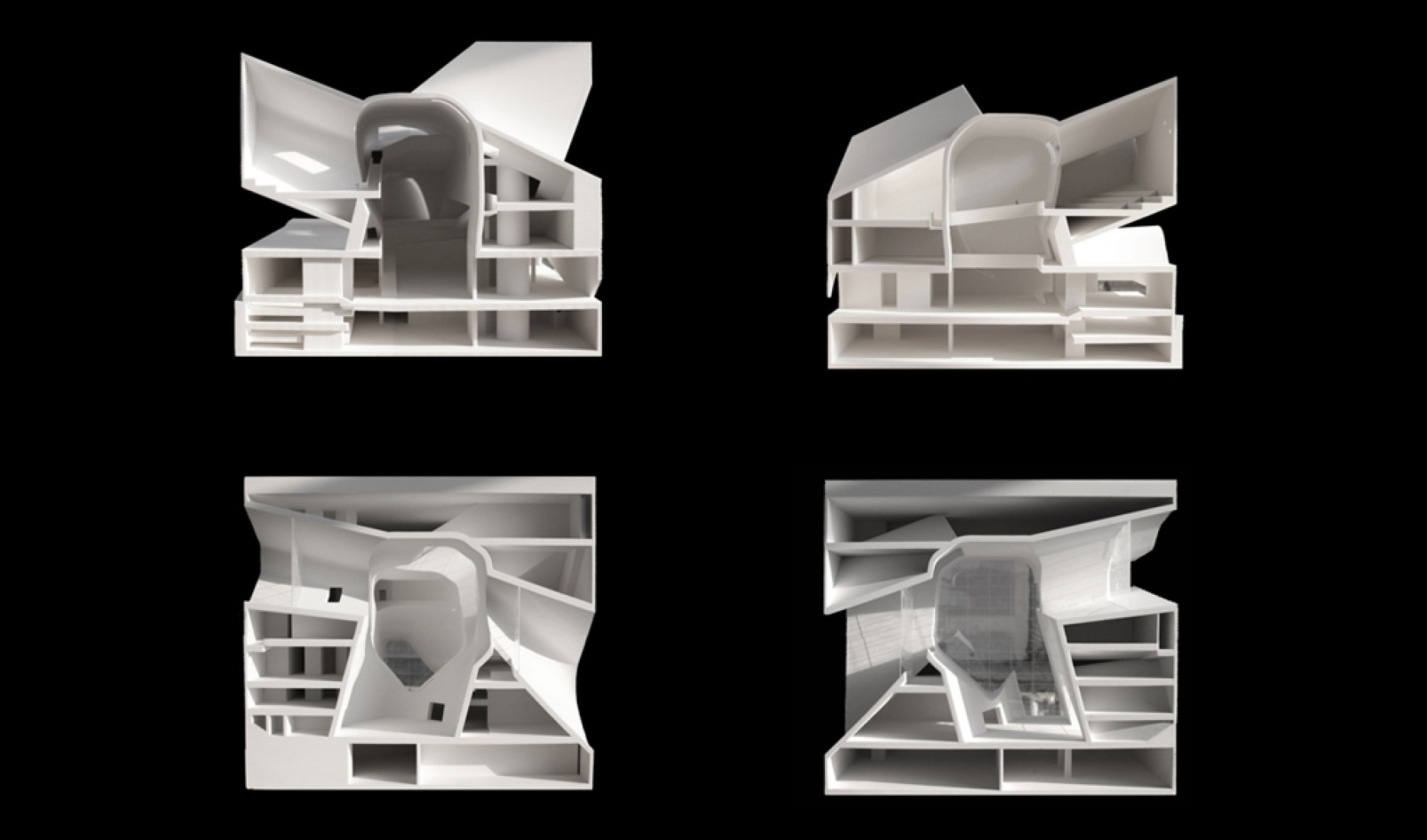 Maqueta. Tianjin Ecociudad Ecología y planificación de Museos diseñados por Steven Holl Architects.