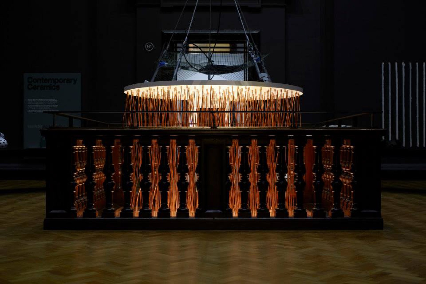 View of the top part. 23.280, by Omer Arbel. London Design Festival 2013. Courtesy of Omer Arbel.