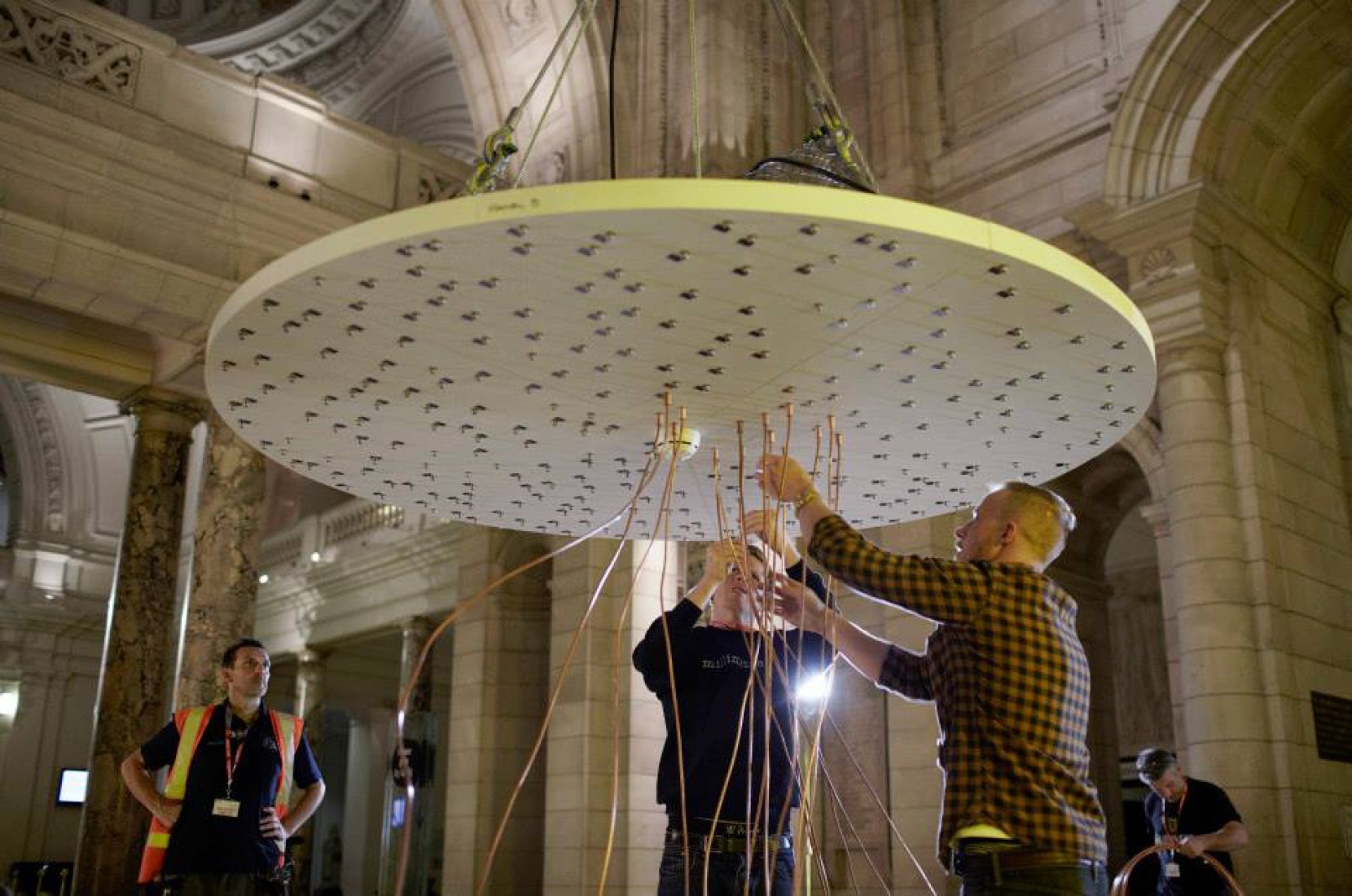 Image of assembly. 23.280, by Omer Arbel. London Design Festival 2013. Courtesy of Omer Arbel.