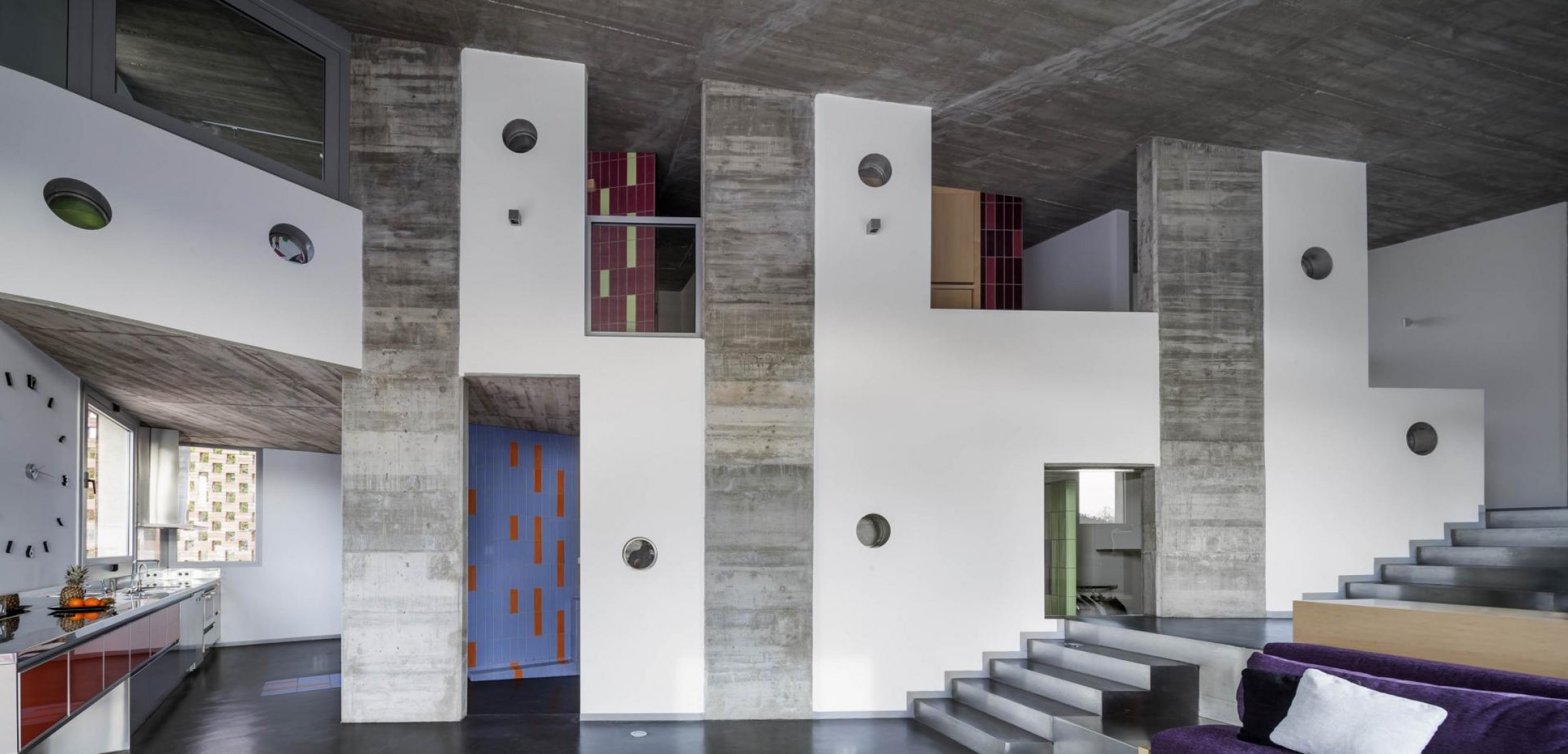 Interior view. Bitxo house by Lagula arquitectes. Photography © Adrià Goula.