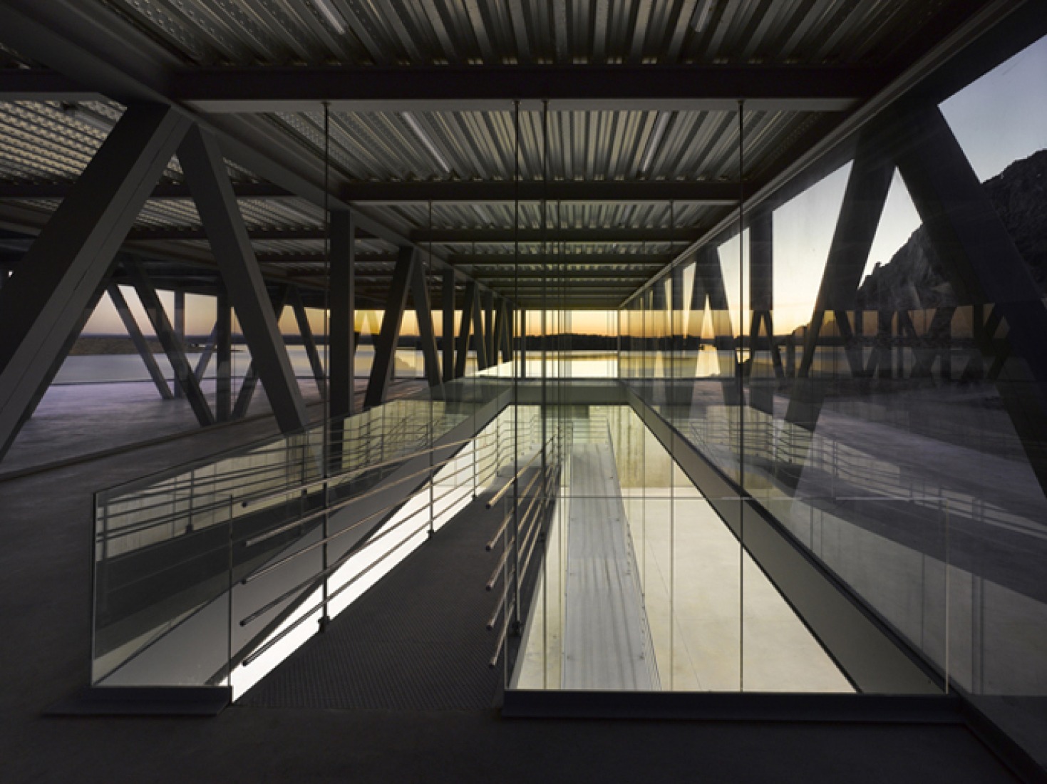 Rowing Centre. Alange, Badajoz, 2009 by JMSG. Image courtesy of Jose María Sánchez García.