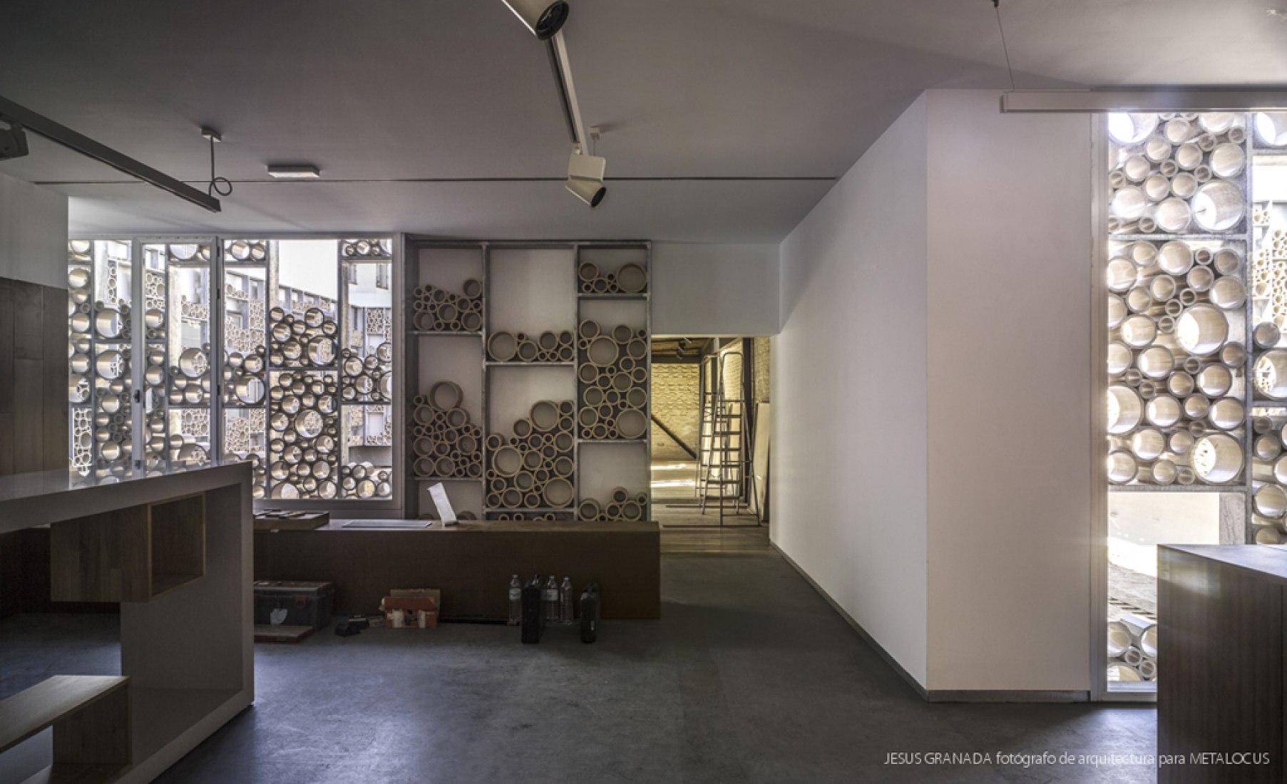 Vista interior. Centro Cerámico de Triana por AF6 Arquitectos. Fotografía © Jesús Granada.