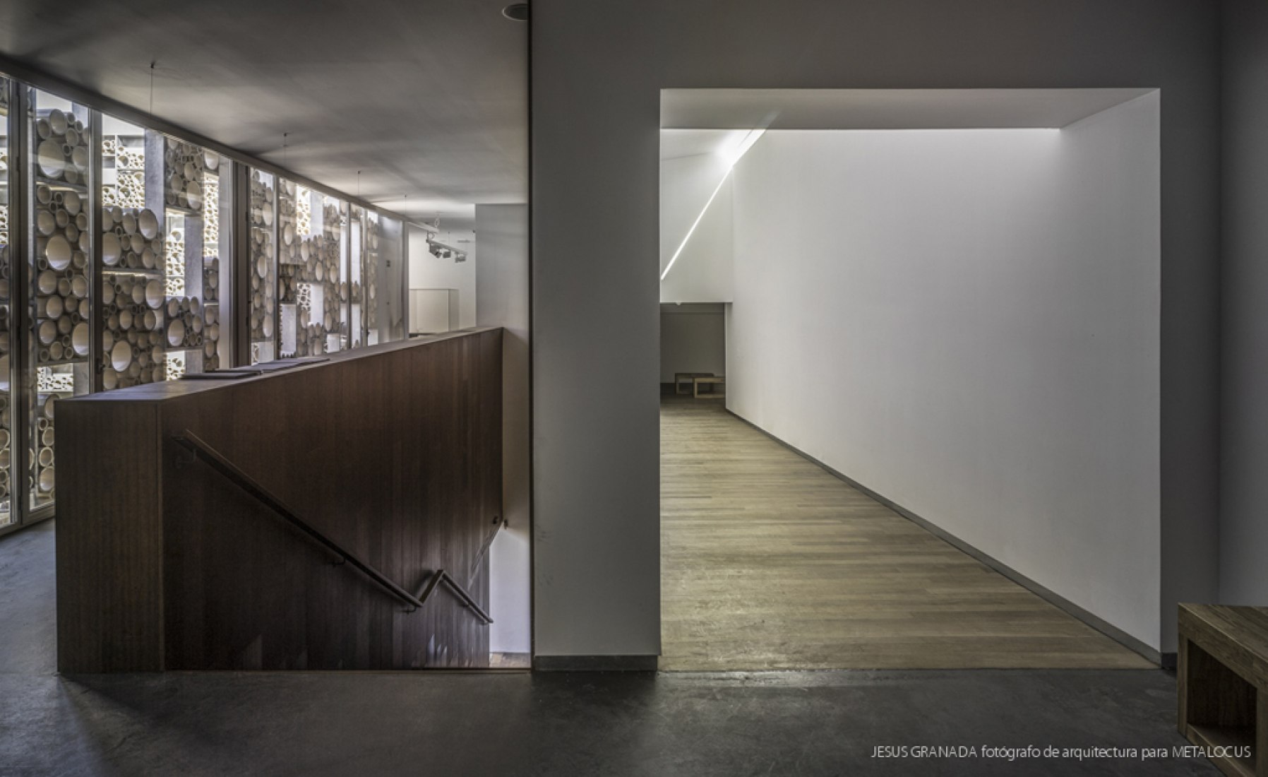 Vista interior. Centro Cerámico de Triana por AF6 Arquitectos. Fotografía © Jesús Granada.