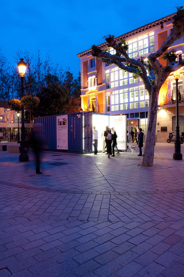 Vista exterior. Ciudad Doméstica por Javier Peña. Fotografía © Laura Peña Ibáñez.