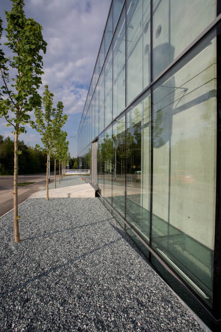 Centro de Conocimientos Glastroesch por Becker Architekten. Fotografía © Nikolaus Grünwald.
