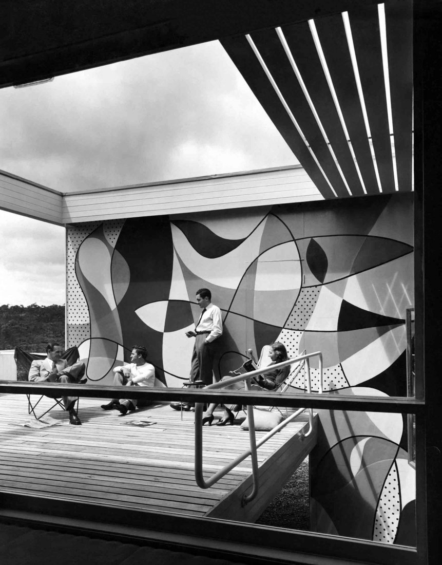 Casa Rose Seidler, Wahroonga, Sydney, Australia, 1948-50. Fotografía © Marcel Seidler