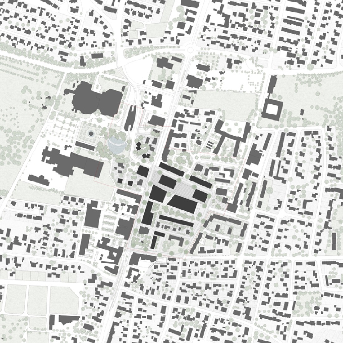 Location map. Kbm by de+ge in Konigsbrunn, Germany. 2011. Plan courtesy of de+ge.