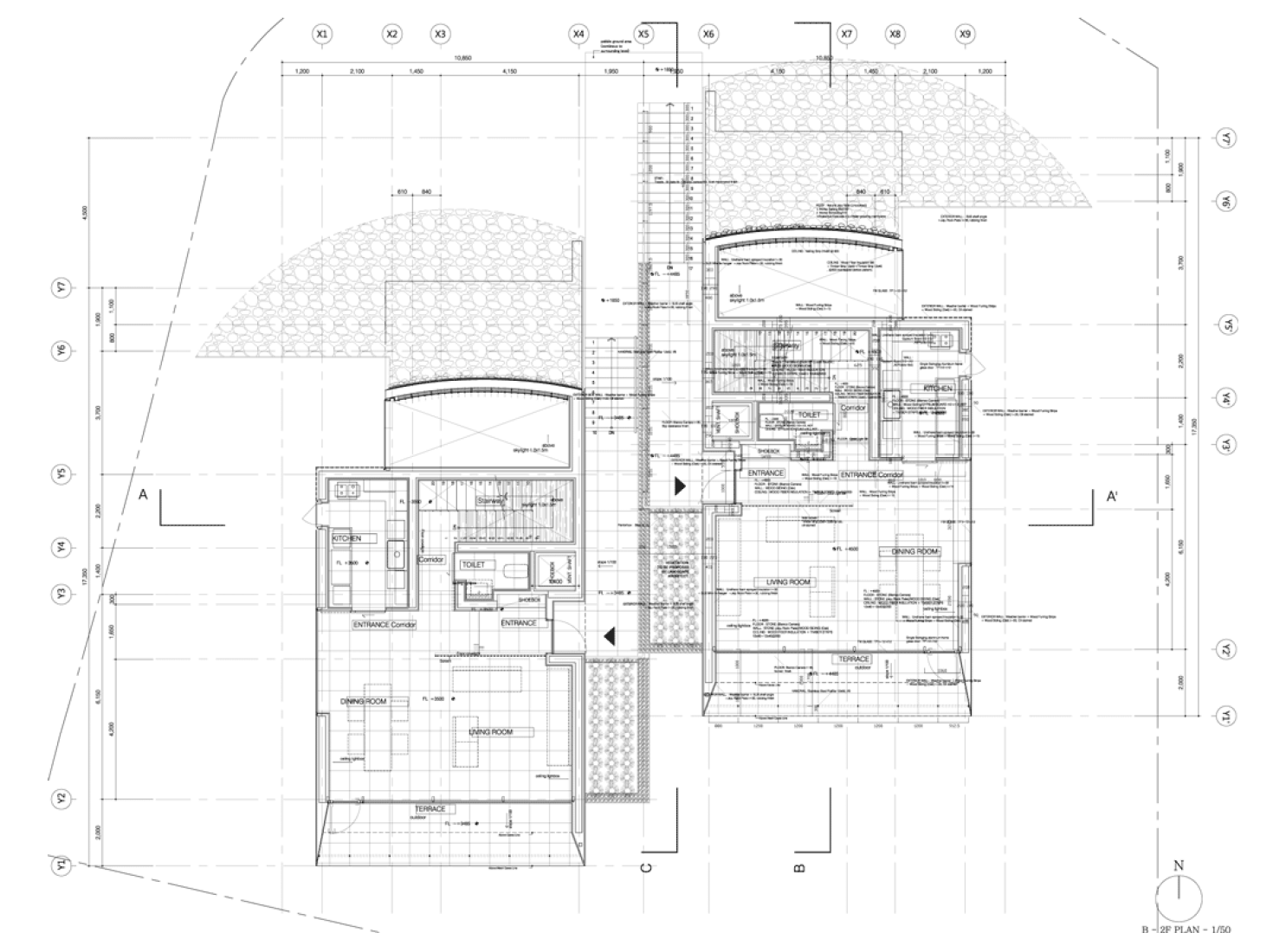 Planta. Imagen © cortesía de Kengo Kuma.