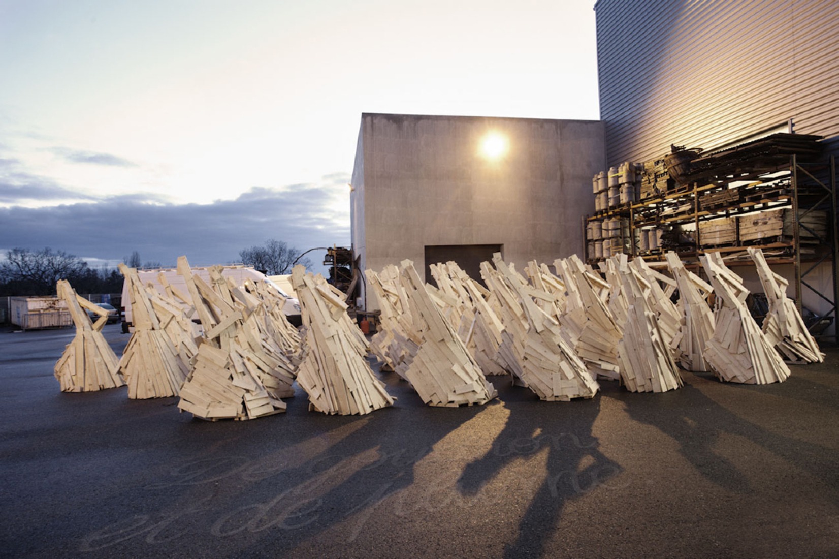 Les Premiers visiteurs by Francesca Bonesio and Nicolas Guiraud. Image courtesy of atelier 37.2.