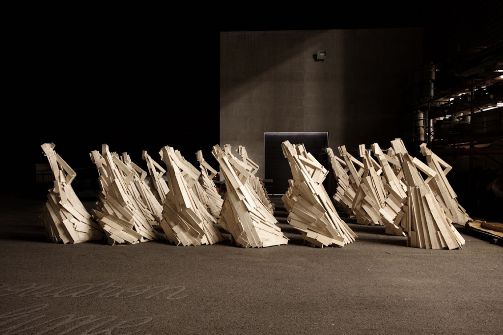 Les Premiers visiteurs by Francesca Bonesio and Nicolas Guiraud. Image courtesy of atelier 37.2.