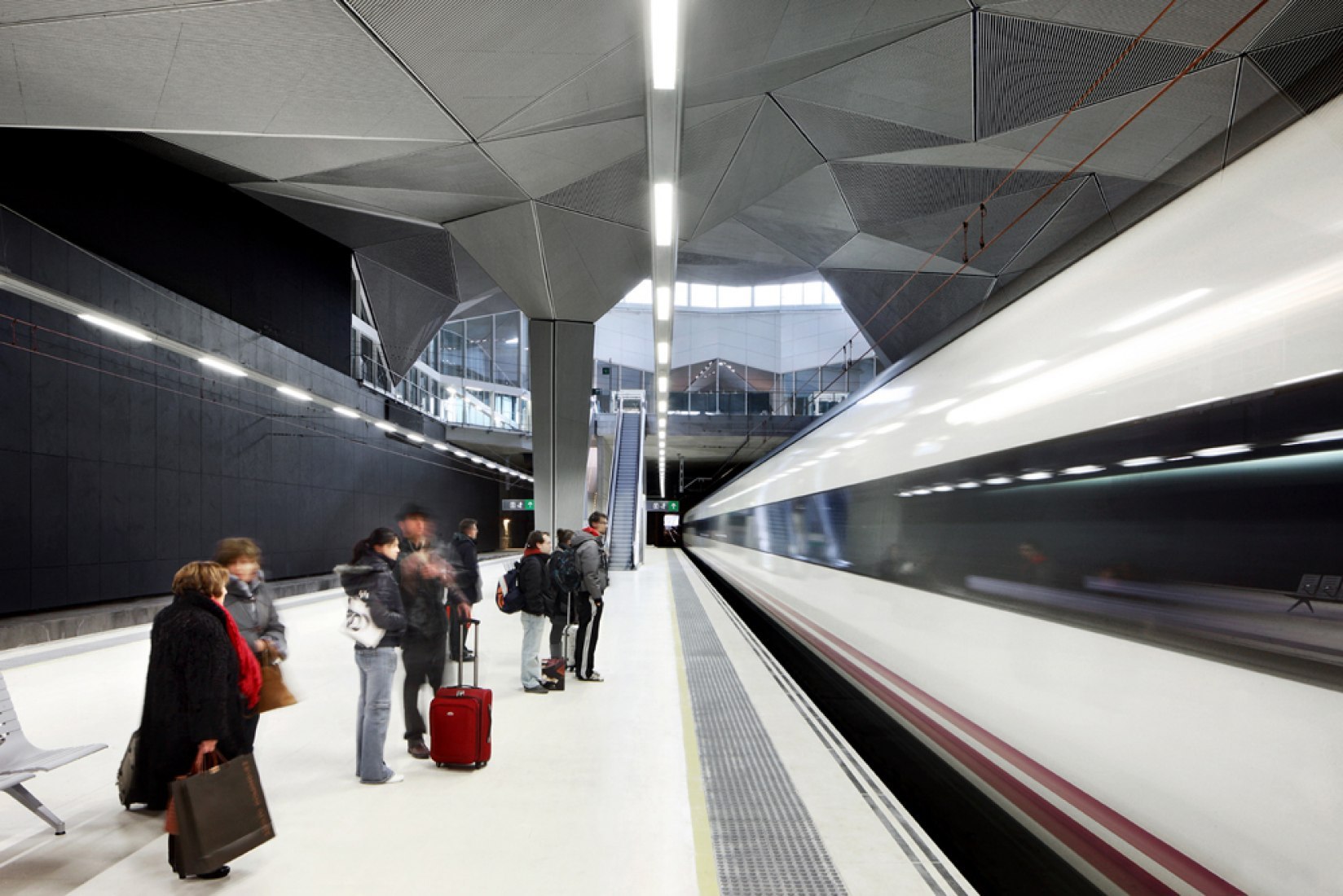 Highspeed Train Station by Ábalos+Sentkiewicz Arquitectos. Photography © José Hevia.