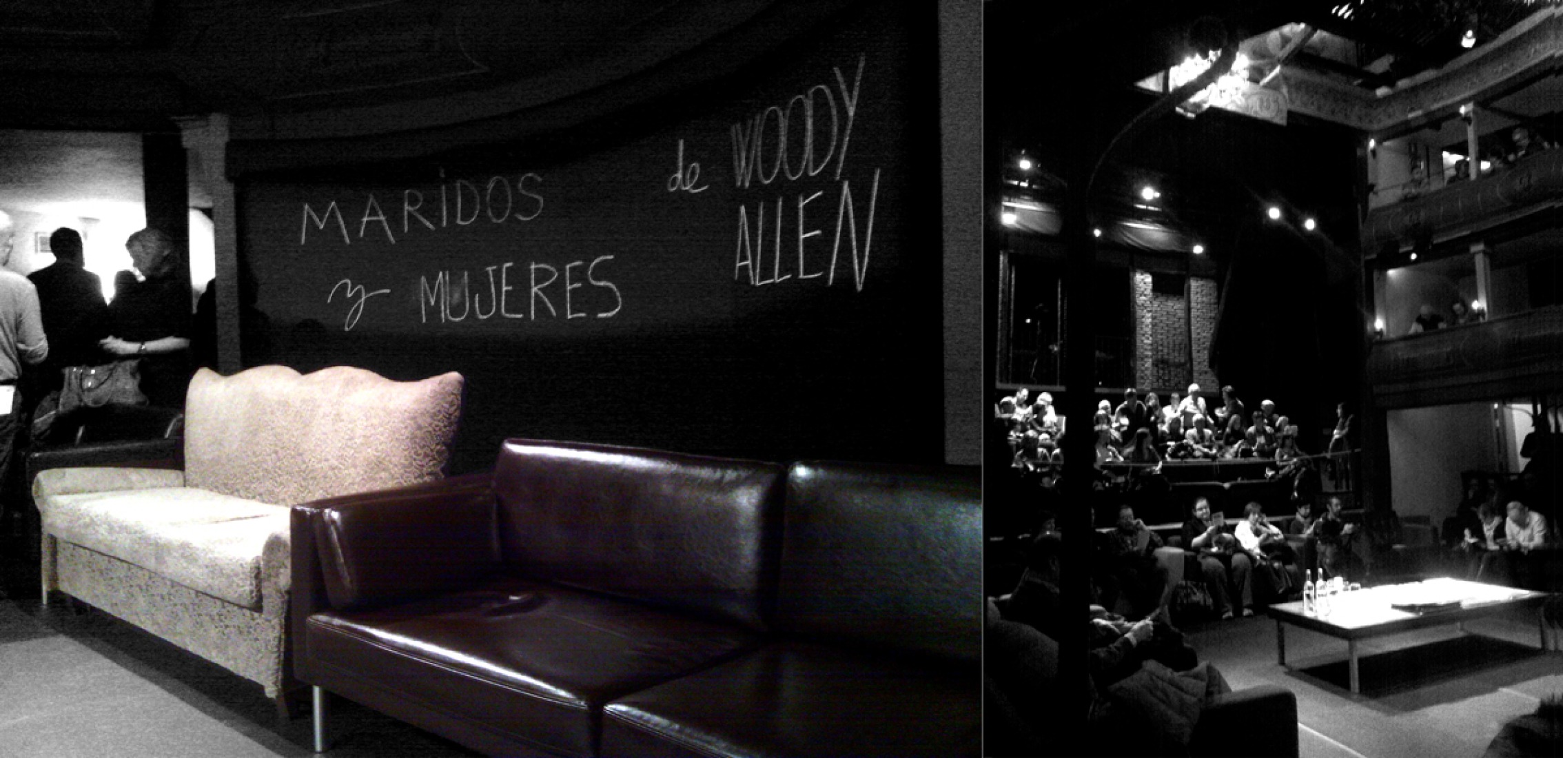 "Husbands and Wives" Woody Allen at the Comedy Corral in Alcala de Henares. Photographs © Verónica Roseo.