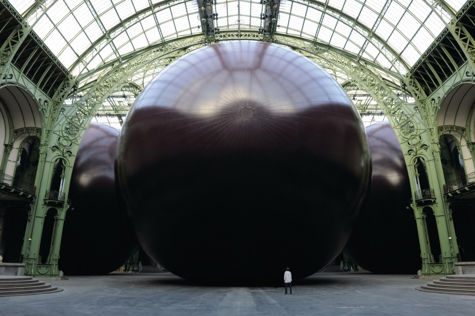 Anish Kapoor, Leviathan (2011), Grand Palais, París, Francia. Imagenes cortesía del Ministerio Francés de Cultura y Comunicción.