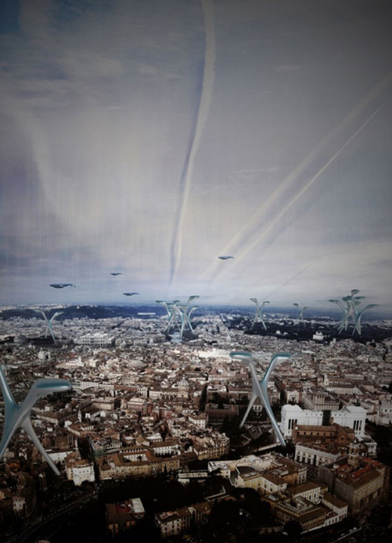 Enoki Rome Eco City. Por OFL Architecture.