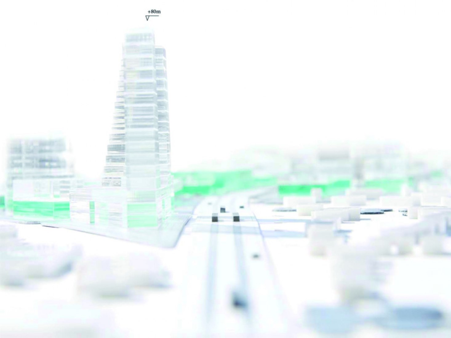 "Bordeaux 50000" exhibition model. Photograph courtesy of © OMA.