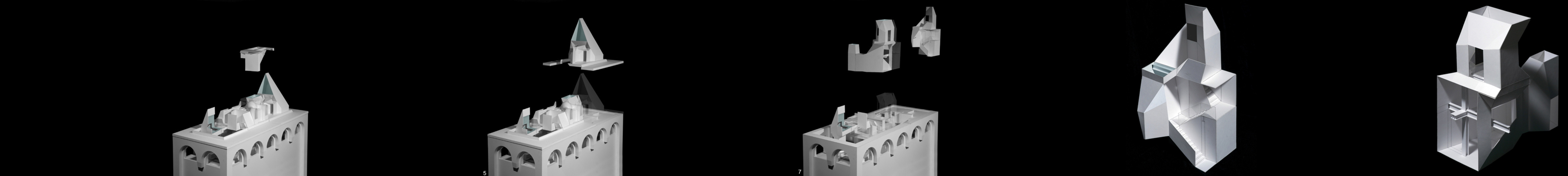 Maquetas. Skyhouse por David Hotson.