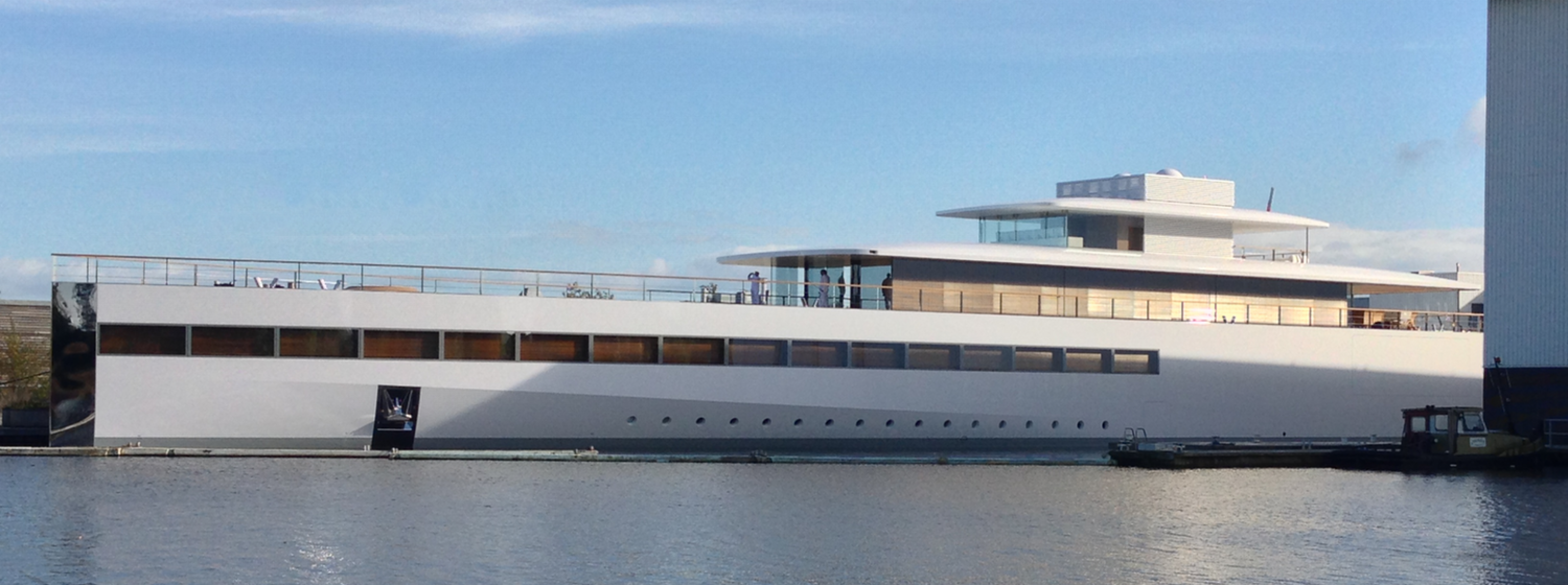 Vista exterior de 'Venus'. Por Philippe Starck y Steve Jobs.