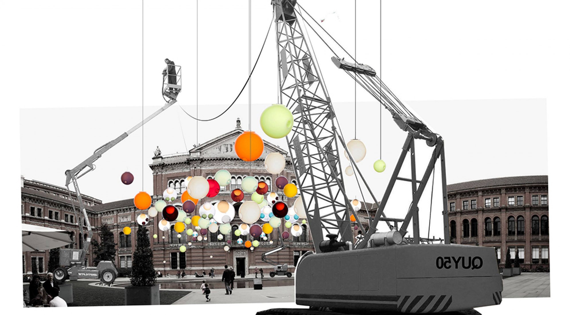 Collage. 23.280, by Omer Arbel. London Design Festival 2013. Courtesy of Omer Arbel.