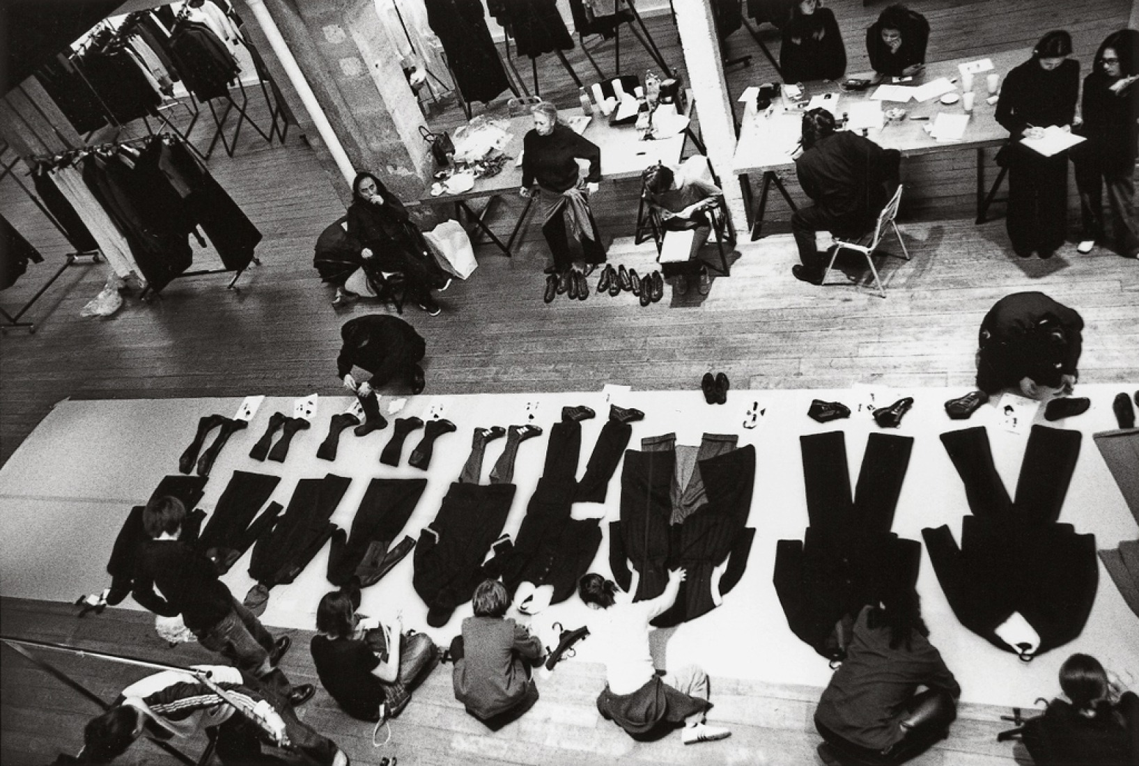 Preparación del show. Fotografía por Donata Wenders. Imagen cortesía de Luchford APM.