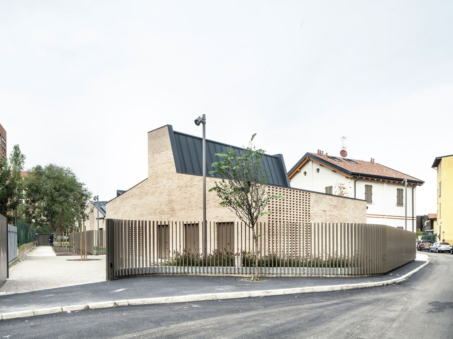 SON center for mental fragility "Cascina San Carlo" by B22. Photograph by Filippo Romano.