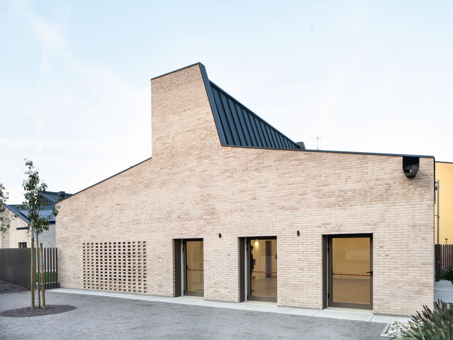 SON center for mental fragility "Cascina San Carlo" by B22. Photograph by Filippo Romano.