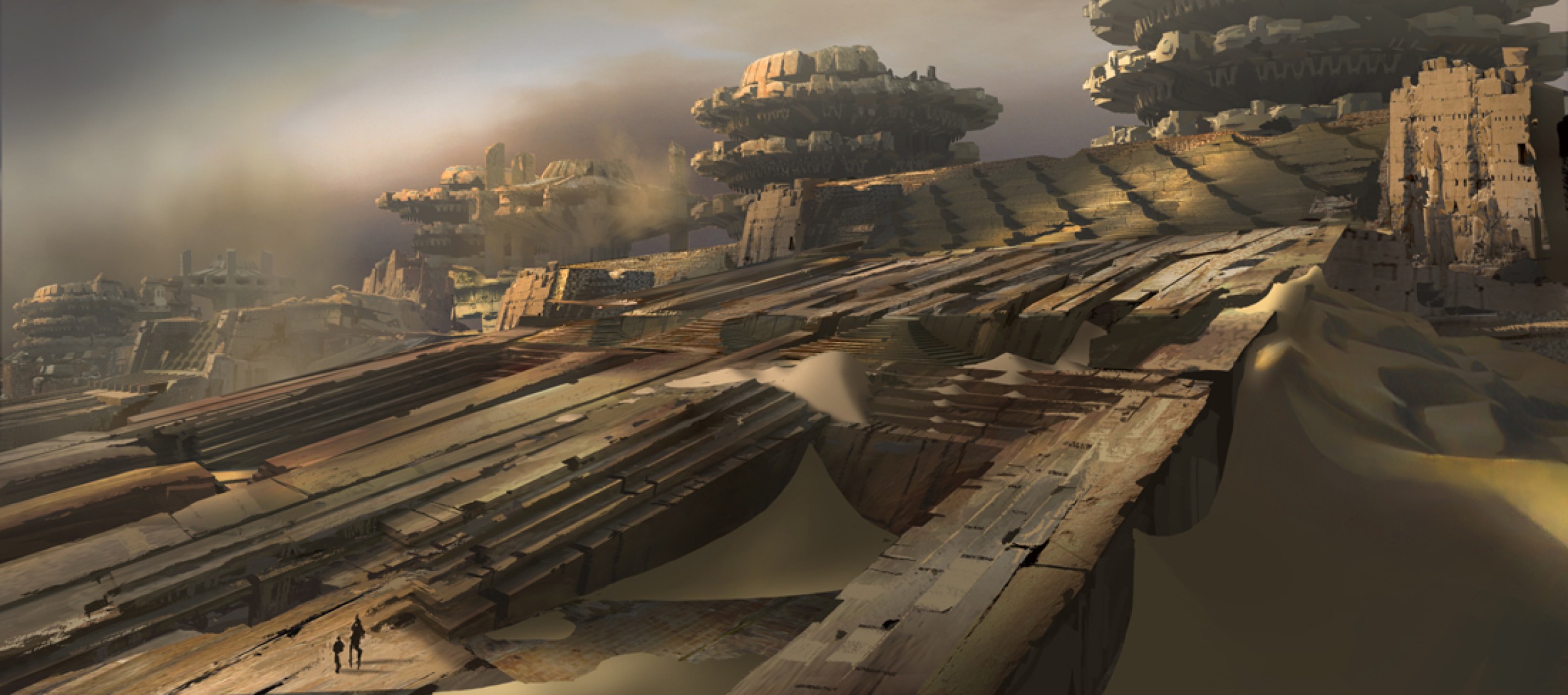 Diseño de Old City. Nombre del autor:	Ryan Church. ©2011 Disney. JOHN CARTER™ ERB, Inc.