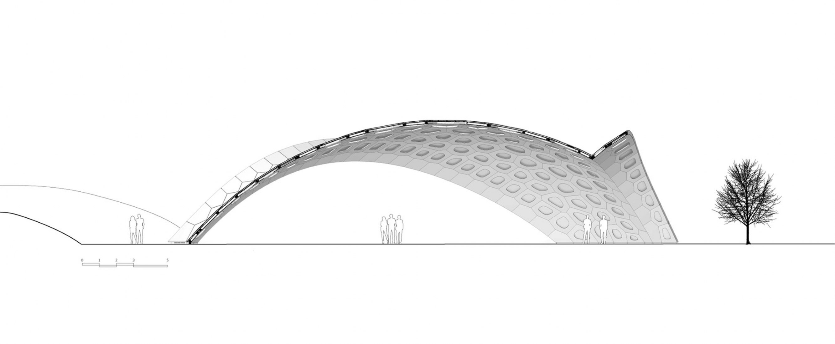 Diagrams. BUGA Wood Pavilion 2019 by ICD/ITKE, University of Stuttgart.