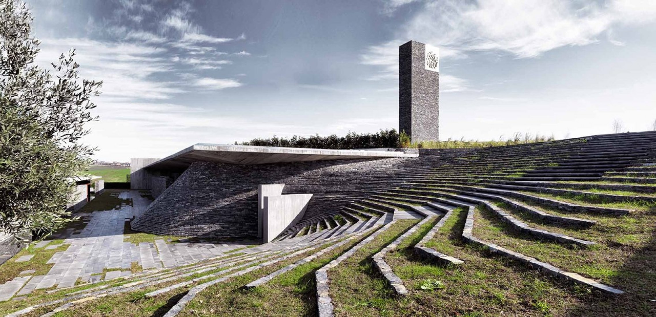 Sancaklar Mosque and its  Anatomy, by Emre Arolat Architects. Photography @ Thomas Mayer. Click above to see larger image.