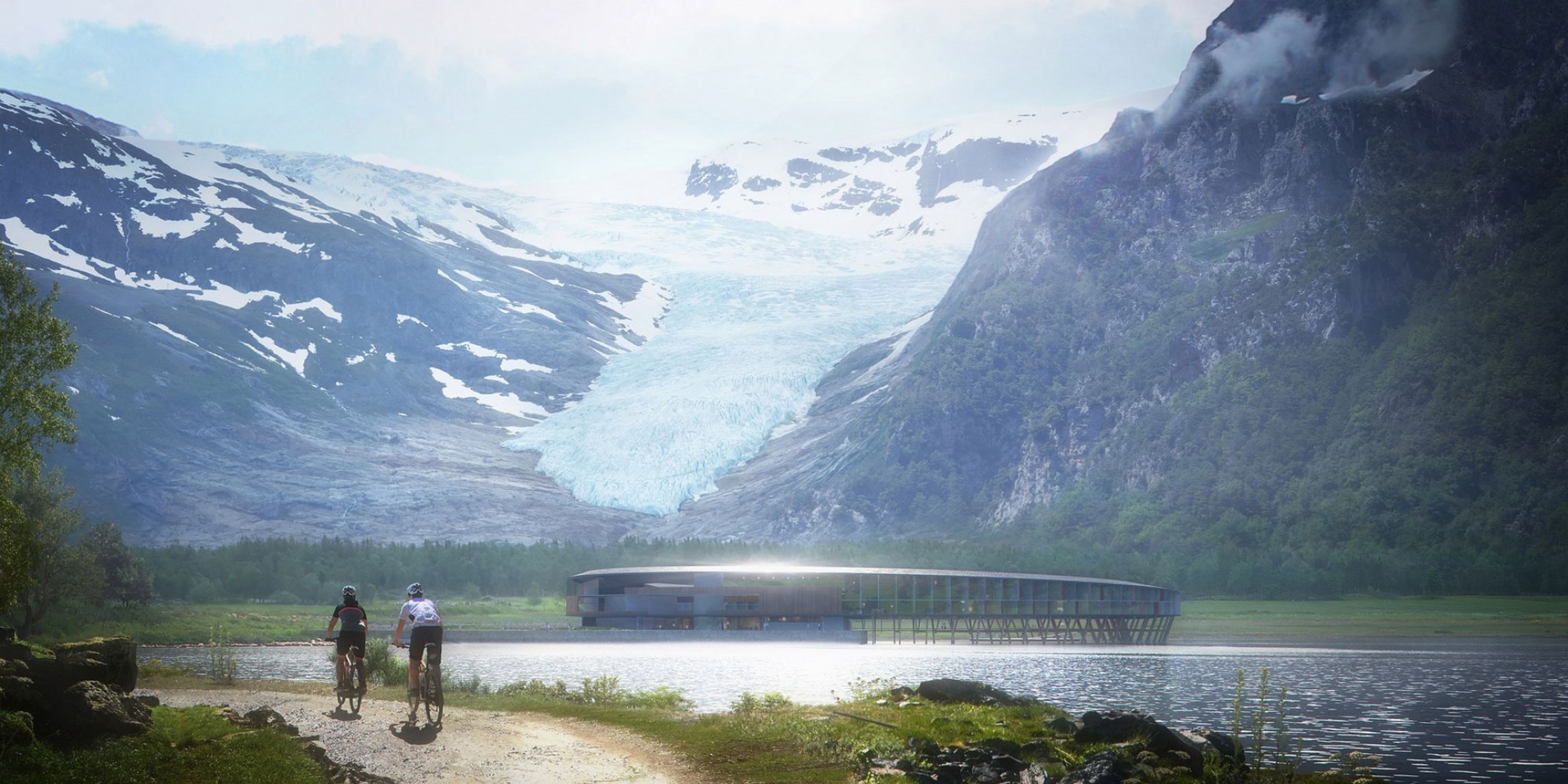 Svart Hotel by Snøhetta. Image © Snøhetta/Plompmozes