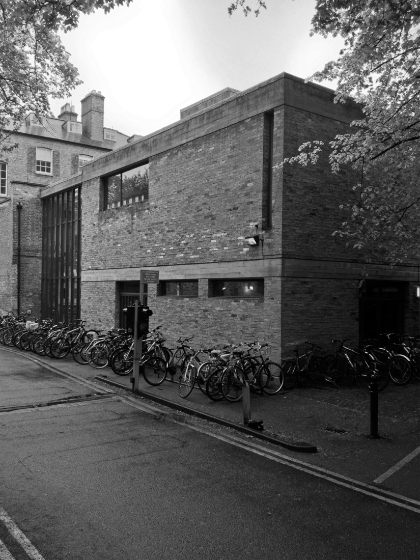 Scroope Terrace, extension to the School of Architecture, Cambridge University, Colin St John Wilson with Alex Hardy, 1959. Photograph @ Simon Phipps