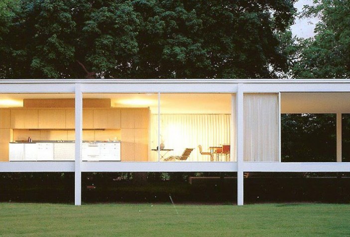 A Plan To Lift Farnsworth House On Floods The Strength Of Architecture From 1998