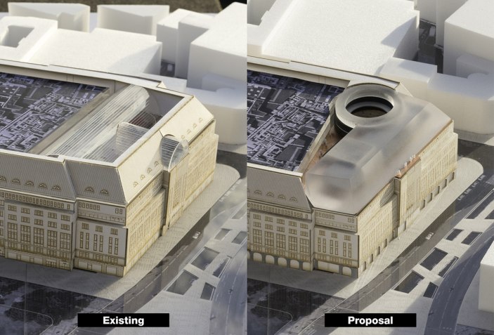 Oma Proposes An Unbelievable Extension For Berlin S Kadewe Store The Strength Of Architecture From 1998