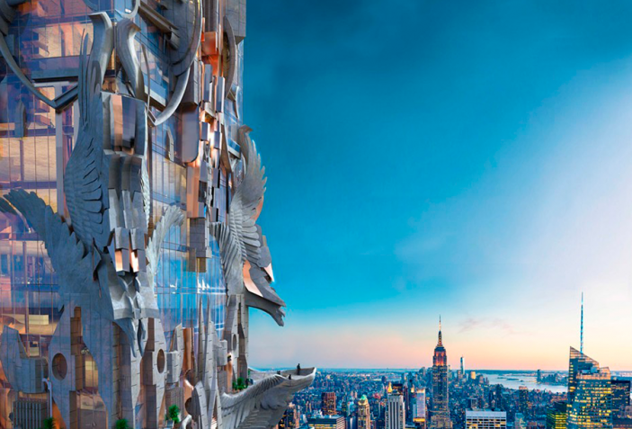 41 W 57th St Skyscraper By Mark Foster Gage Architects The Strength Of Architecture From 1998