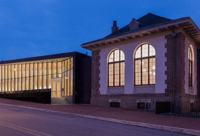 New York Public Library Stapleton Branch by Andrew Berman Architect ...