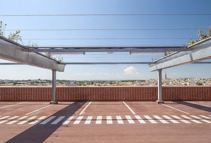 New Brick Parking At Montpellier By Archikubik The Strength Of Architecture From 1998