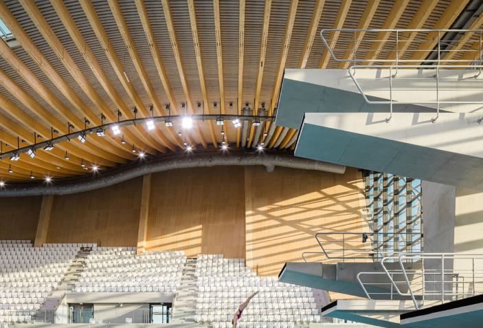 Arquitectura para Los Juegos Olímpicos. Centro Acuático París 2024 por ...