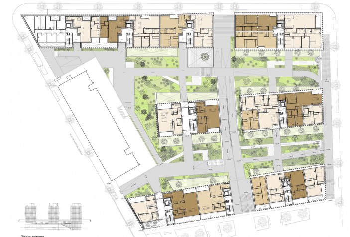 Abstracción abierta al espacio exterior. Cornes Espacio Residencial por