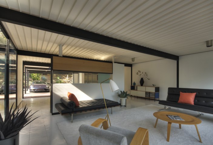 Pierre Koenig Stahl House Floor Plan | Viewfloor.co