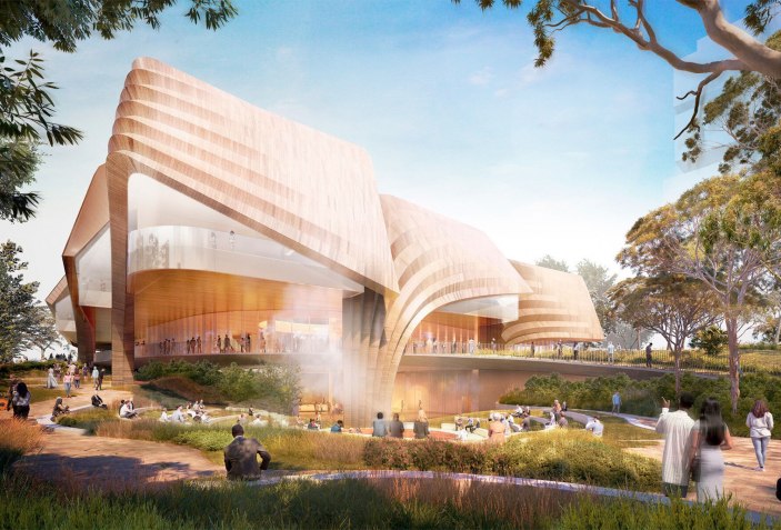 Nuevas imágenes, Centro de Arte y Culturas Aborígenes, por Diller Scofidio  + Renfro y Woods Bagot | Sobre Arquitectura y más | Desde 1998