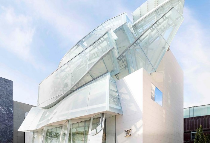 Frank Gehry creates a miniature Fondation Louis Vuitton in Seoul