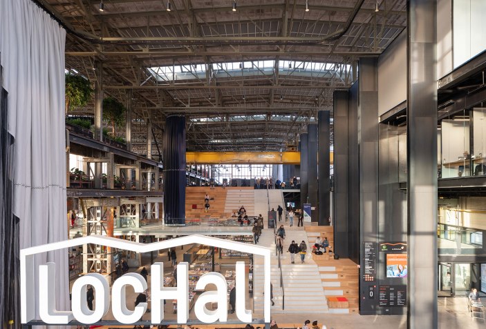Re Use From Factory To Library Mecanoo Completes Interior Design