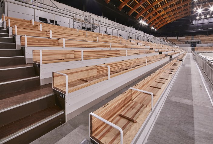 Nikken Sekkei's Ariake Gymnastics Centre celebrates timber