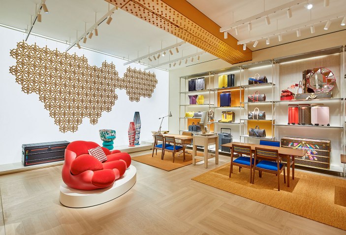 The Spectacle Store'. Louis Vuitton's Peter Marino-renovated