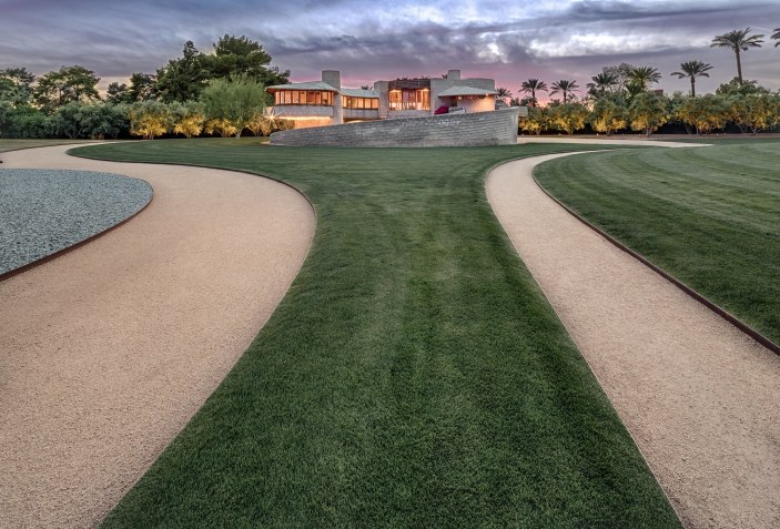 Frank Lloyd Wright house in Phoenix donated to Taliesin architecture ...