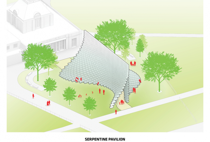 Bjarke Ingels Big Unveils Serpentine Gallery Pavilion 2016 Project The Strength Of Architecture From 1998