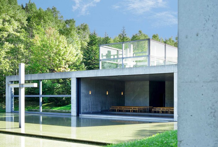 La naturaleza como imagen de lo trascendente. Iglesia sobre el Agua por  Tadao Ando | Sobre Arquitectura y más | Desde 1998