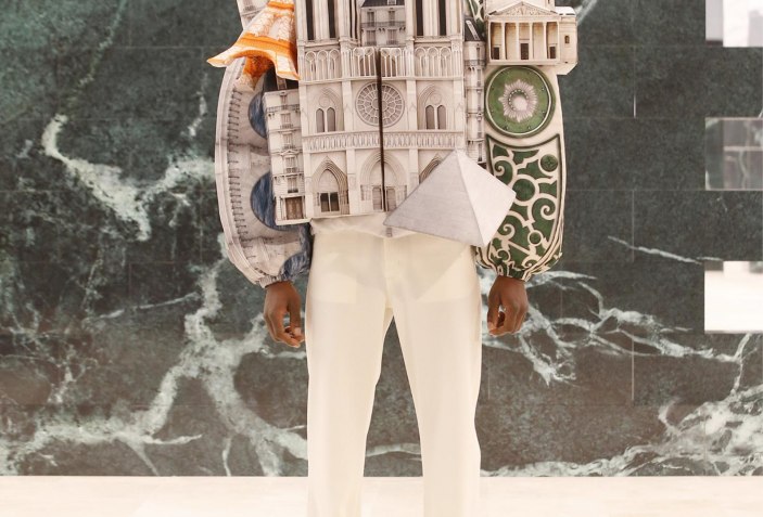 Louis Vuitton puffer vest by Virgil Abloh Photo